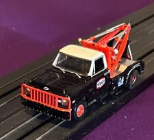 Tyco  Texaco Tow truck,hoslotcar metal,TCRchassisW/guidePin,custom