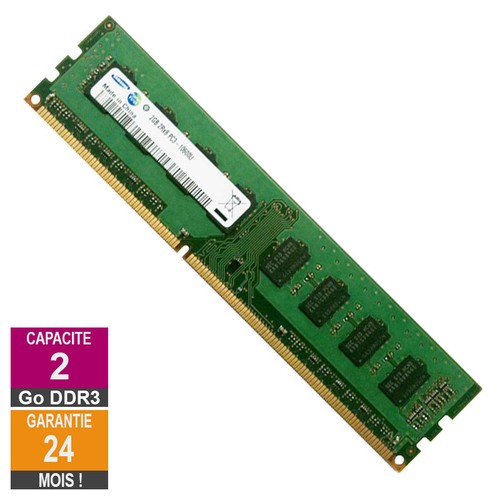 Barrette mémoire 2go ram ddr3 - mémoire,