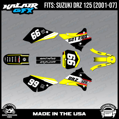 Graphics decal kit - decal, suzuki