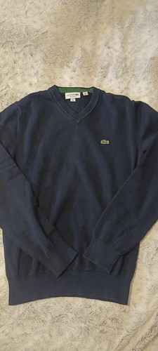 Lacoste pull homme maille bleu - lacoste,