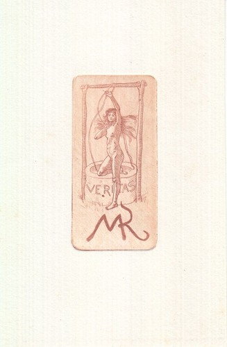 Exlibris livre art radierung - exlibris, d'art