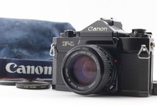 [MINT+ w/Rare Case] Canon F-1 Late 35mm Film Camera New FD 50mm f/1.4 From JAPAN