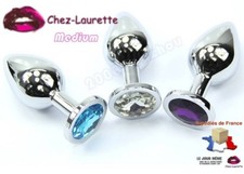 Plug Anal Bijou Intime Sexe Toy RoseBud Femme Homme Taille M