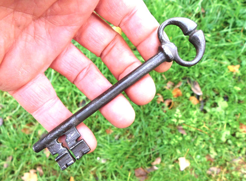130mm ancienne clé fer - ancienne, en