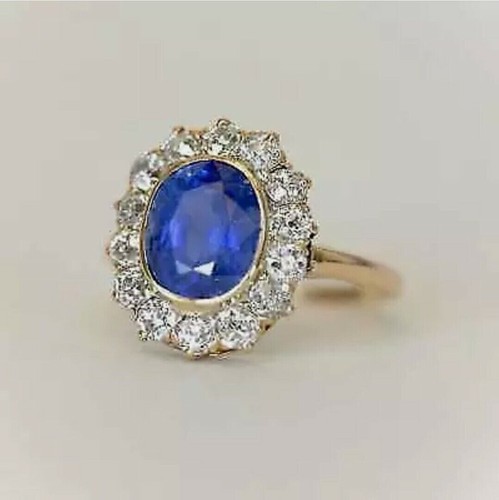Bague fiançailles en - bague, or