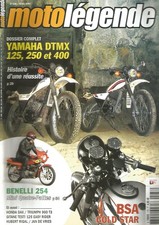 MOTO LEGENDE N°178 YAMAHA DTMX 125 250 400 / BENELLI 254 / BSA GOLD STAR /HONDA