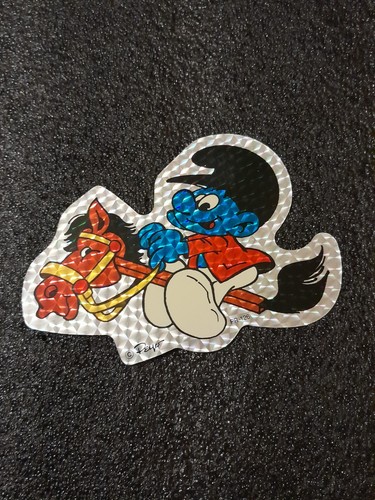 Ancien stickers les - stickers, schtroumpf