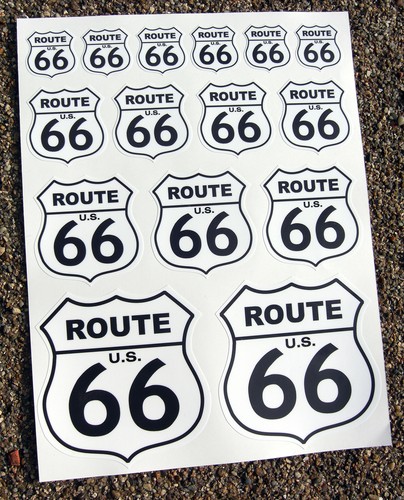 Autocollants décor route - route, 66