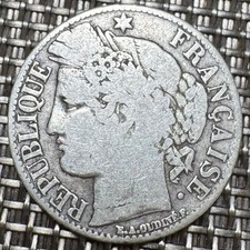 PIECE DE 1 FRANC EN ARGENT