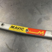Vintage Silver Mavic 198 700c Clincher Rim - 32H - Used