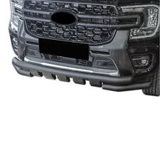 Pare Buffle Pour Ford Ranger 2023 Inox Ø 76mm City Guard Noir