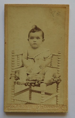 Photo ancienne cdv - (xixè),
