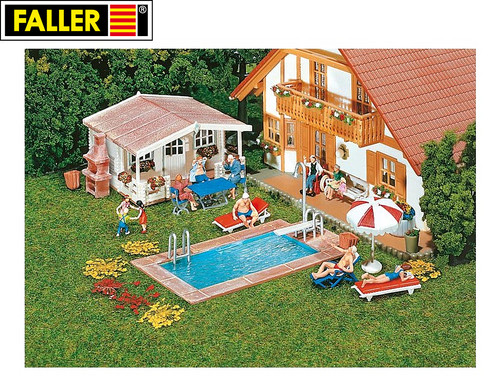 Faller 180542 piscine - h0, et