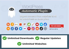 Wordpress WP Automatic Plugin v 3.120.0 Auto Pilot Latest GPL License