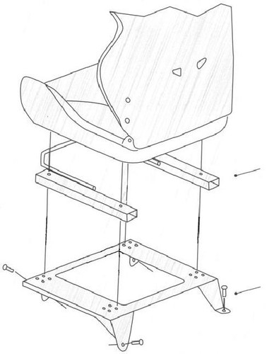 Kit fixation specifique - kit, de