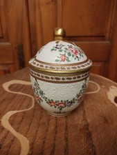 Pot à moutarde en Porcelaine