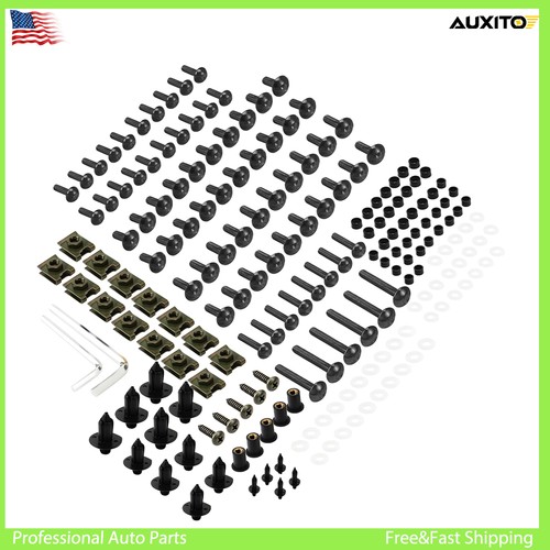 Black bodywork fastener - bodywork,
