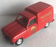 Solido No. 1213 Renault 4 Van Hachette All the Universe 1/43rd