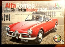 ALFA ROMEO GIULIETTA SPIDER  1300 1:24 ITALERI / PROTAR  RARE SEALED