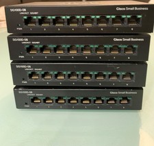 Lot 4x Cisco SG100D-08 Switch