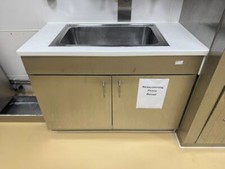 Acier Inox Évier Avec Meuble Bas