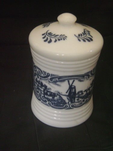 Pot café ancien chat - pot, "chat
