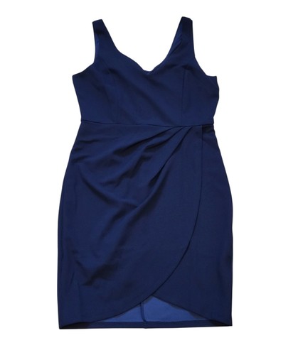Robe bleu marine - élégante, m