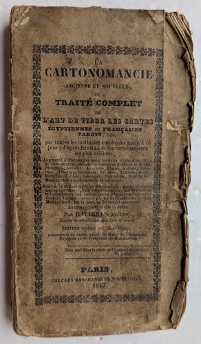 Cartomancie ancienne et - la,