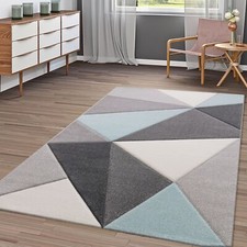 Tapis Moderne Poils Ras Salon