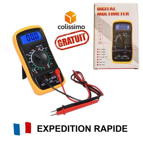 Multimètre écran lcd - multimètre,