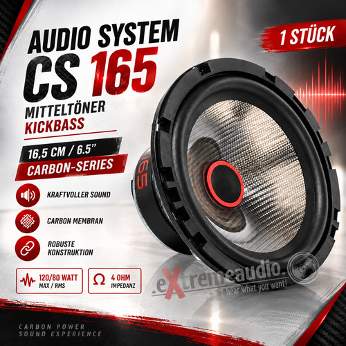 Système audio 165 médium - système,