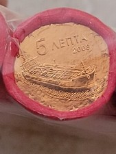 Rouleau Grèce 2003 5 centimes