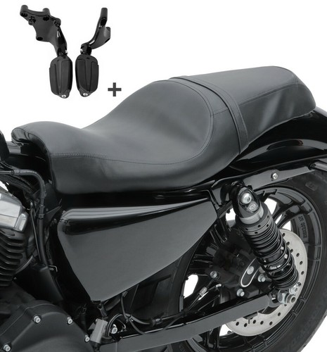 Selle biplace pour - pour, harley