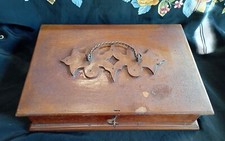 ANCIEN GRAND COFFRET BOITE EN