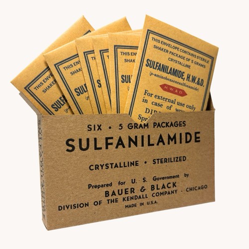 Set sachets sulfanilamide - set,