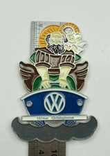 Vintage V W Volksw agen Sai nt Christhoper Dash Plaque Grill Badge Placca LG538