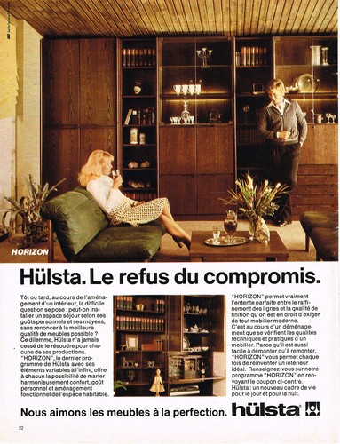Publicite 1977 hulsta - publicite,
