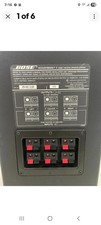 Bose Acoustimass 4 Home Theater Speaker System subwoofer nero 3 canali