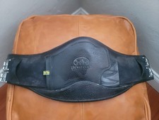 2024 Devoucoux Makila Black Padded Anatomic Dressage Girth - 24