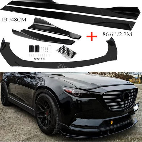 Front bumper lip spoiler - bumper,