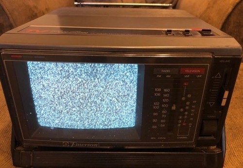 Portable color television - color,