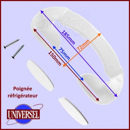 Poignée porte universelle - de,