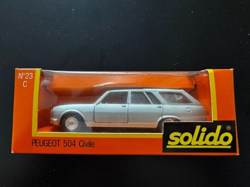 Solido 43e peugeot 504 - solido,