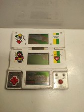 TRIPLE SCREEN ELECTRONIC GAME - DIAMOND HUNT - V-TECH 1982 (S LIGHTS UP TO REPAIR)