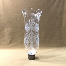 crystal globe / glass signed BACCARAT for tealight / lamp / candle holder