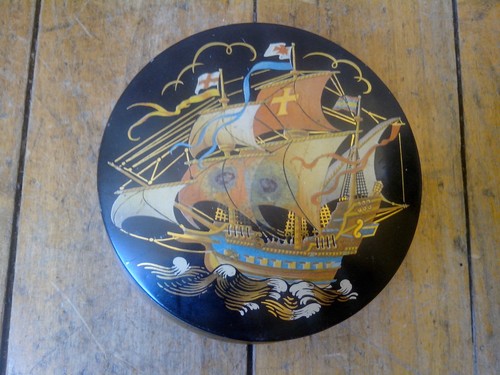 Ancienne boite tole chocolat - ancienne,