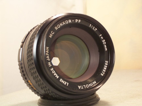 Minolta rokkor pf 50mm - minolta,