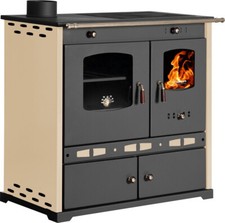 Cuisinière à bois Prometey Perfect Lux- Eco  7.5 kW - EcoDesign 2022