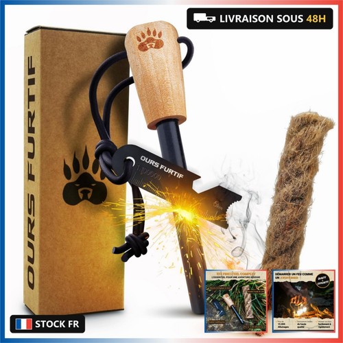 Kit firesteel pierre à - -,
