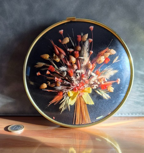 Cadre rond bombé - , vintage